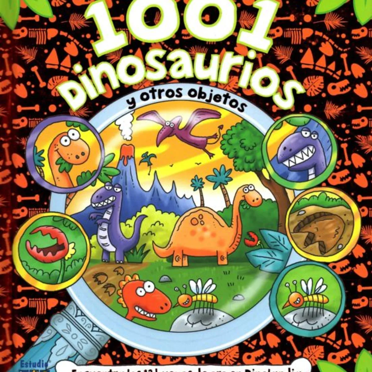 ANTARTICA LIBROS - 1001 DINOSAURIOS BUSCA Y ENCUENTRA