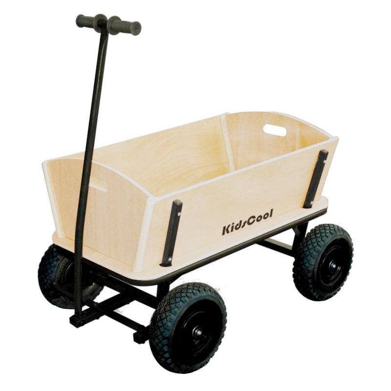 KIDSCOOL - Carro de Arraste Madera Kidscool