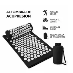 GENERICO - Alfombra Yoga Acupuntura + Cojín Bienestar en Cada Punto