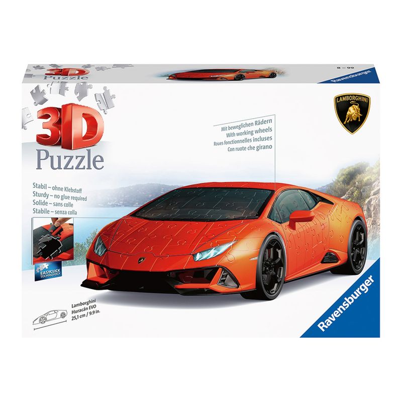 RAVENSBURGER - Caramba Puzzle 3D Lamborghini Huracan Evo Ravensburger