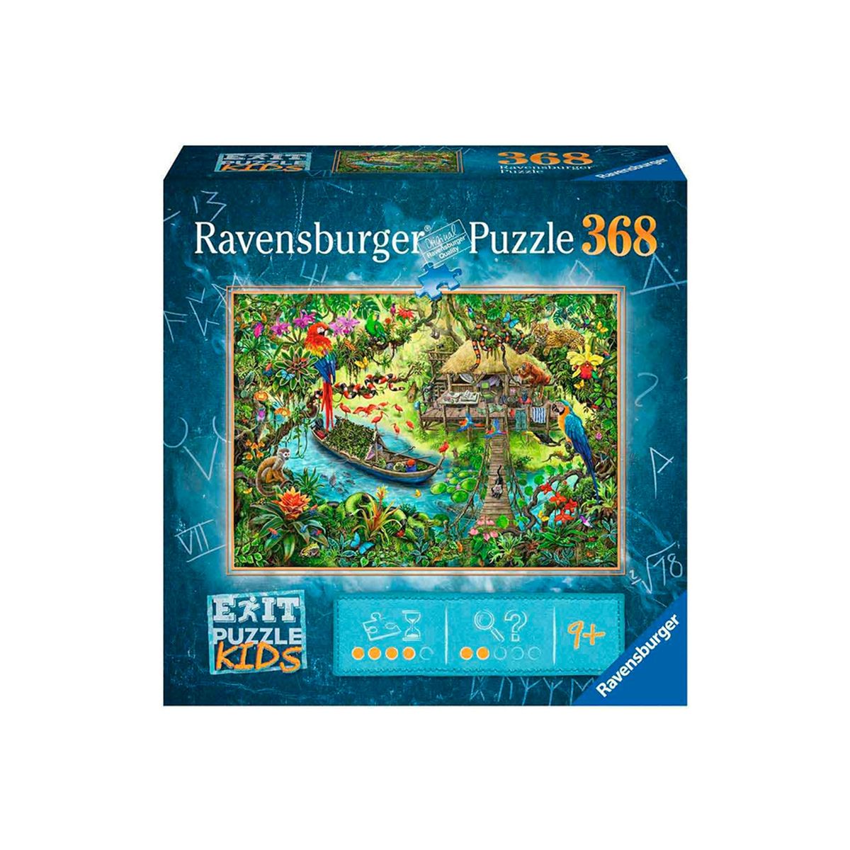 RAVENSBURGER - Puzzle En La Expedición A La Jungla 368 Piezas Ravensburger