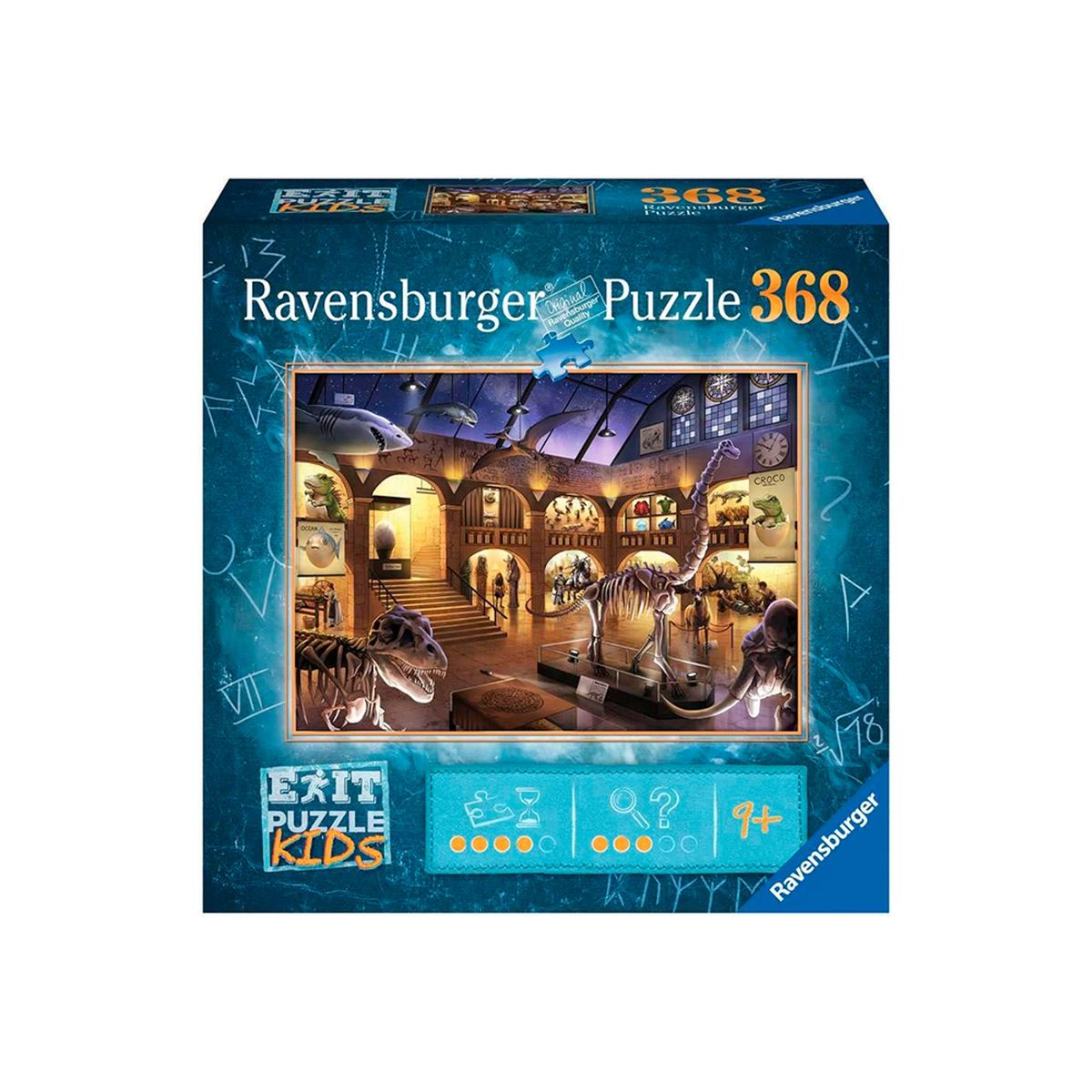 RAVENSBURGER - Puzzle En El Museo De Historia Natural 368 Piezas Ravensburger