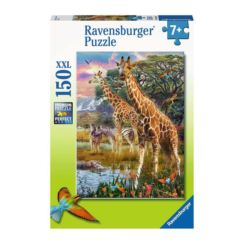 RAVENSBURGER - Puzzle Xxl Jirafas En Africa 150 Ravensburger