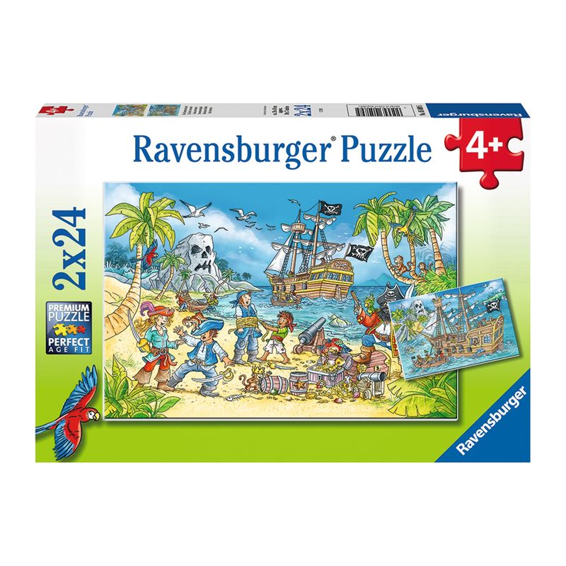RAVENSBURGER - Caramba Puzzle La Isla De La Aventura 2X24 Ravensburger