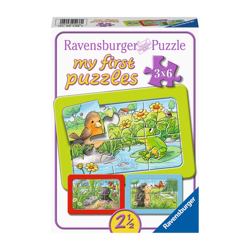 RAVENSBURGER - Mi Primer Puzzle Animales Del Jardin Ravensburger