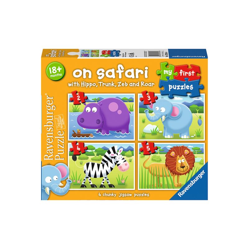 RAVENSBURGER - Caramba Mi Primer Puzzle Safari Ravensburger