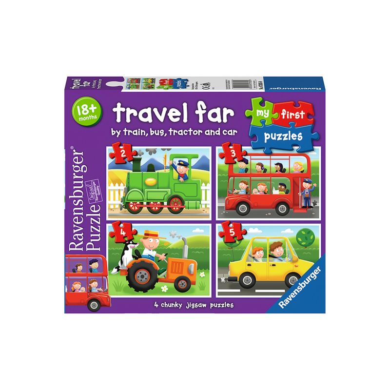 RAVENSBURGER - Ravensburger Mi Primer Puzzle Transportes