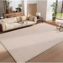 GENERICO - Alfombra Estilo Yute Tejida Para Living Resistente Mascotas 1.6 M X 2 M