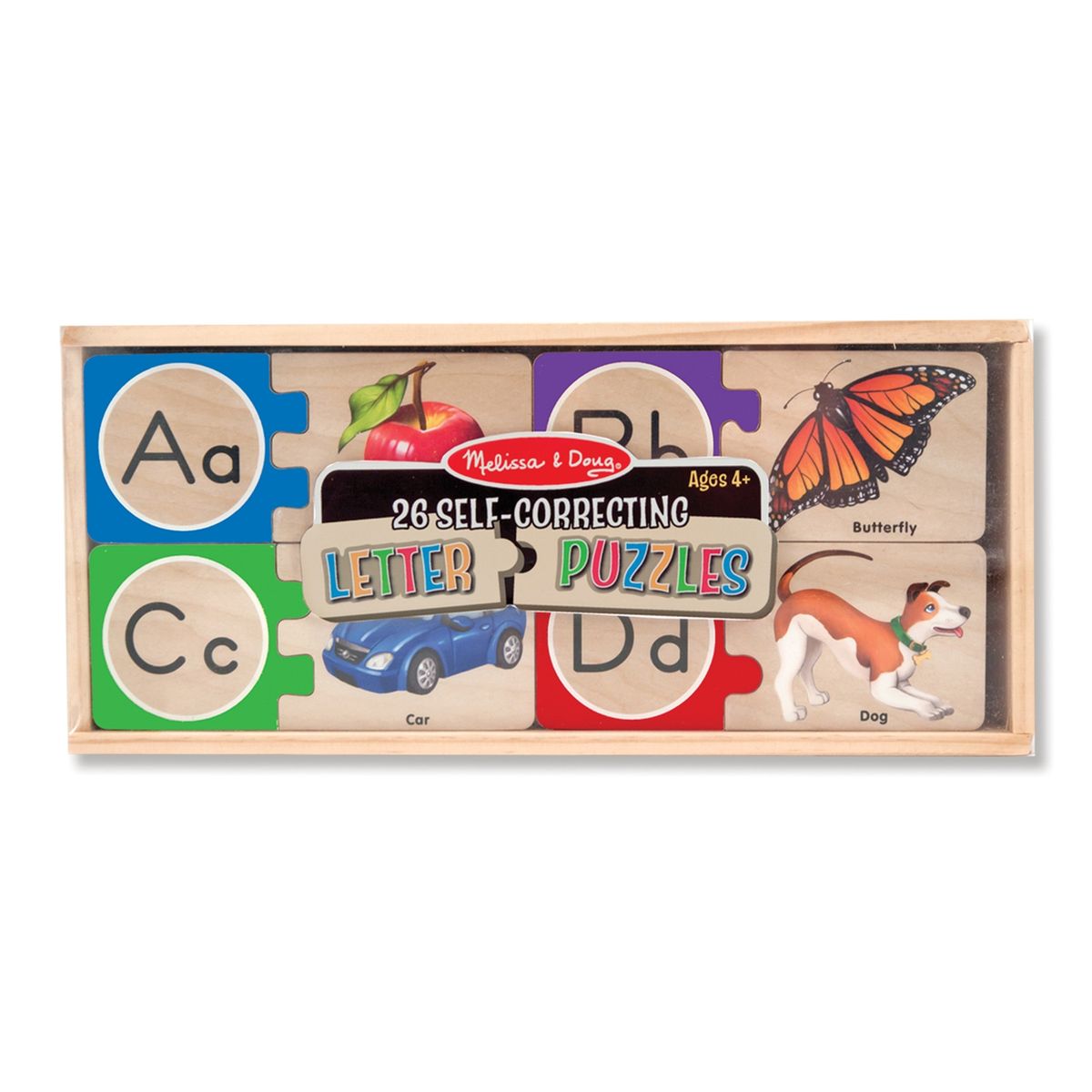 MELISSA & DOUG - Puzzle Alfabeto Autocorregible Melissa & Doug