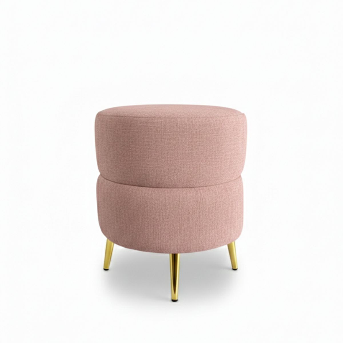 MUEBLES NEW - PUFF REDONDO ORBIT PALO ROSA