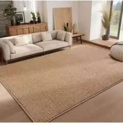 GENERICO - Alfombra Estilo Yute Tejida Para Living Resistente Mascotas 1.6 M X 2 M