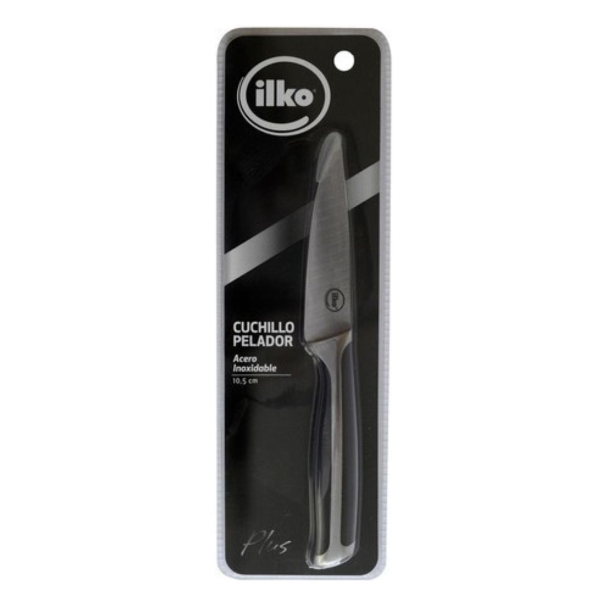 ILKO - Cuchillo Pelador 9 Cm Acero Inoxidable Plus Ilko