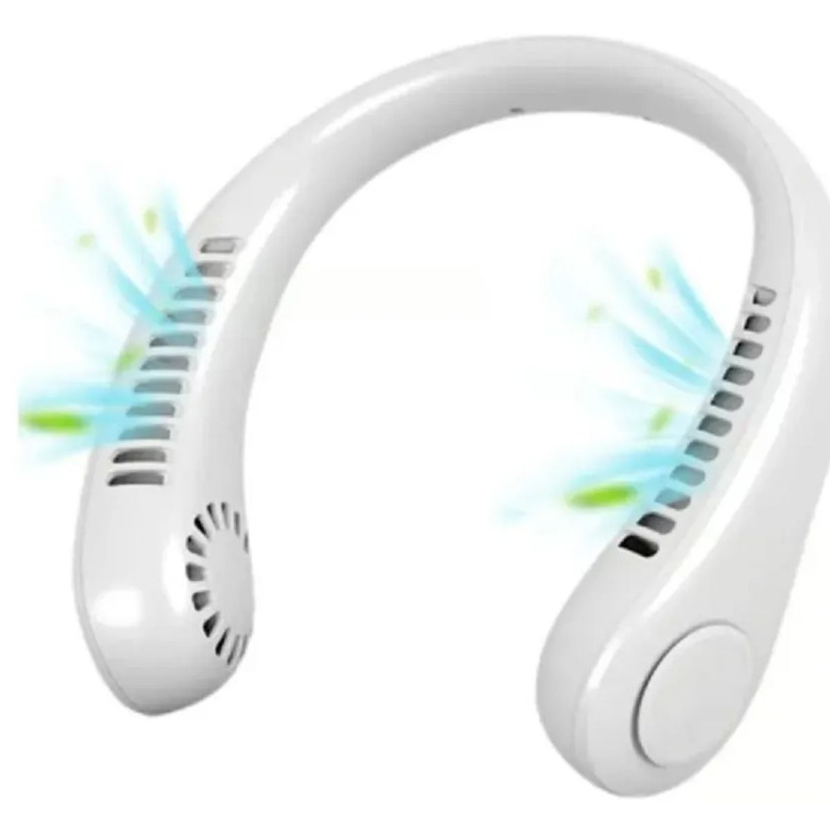 GENERICO - Mini Ventilador Portátil Para Cuello Blanco