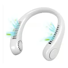GENERICO - Mini Ventilador Portátil Para Cuello Blanco