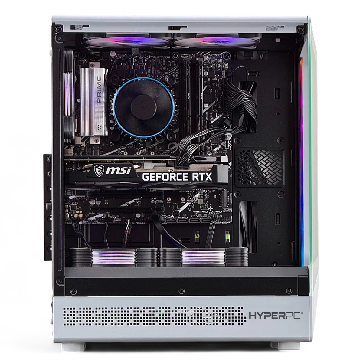 HYPERPC - PC GAMER Blanco INTEL CORE i3 14100 16Gb DDR5 1Tb RTX 5060