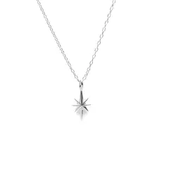 LUX JOYAS - Collar Plata 925 Estrella Madi
