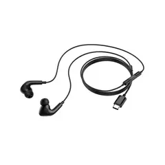 HOCO - Audífonos Manos Libres M101 PRO CRYSTAL TIPO C NEGRO