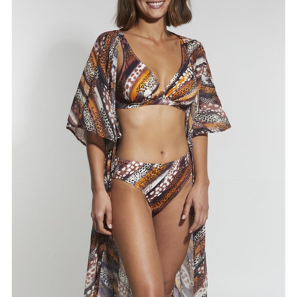 GLORIAHOON - Docor España Kimono camisola mujer diseño Africa 
