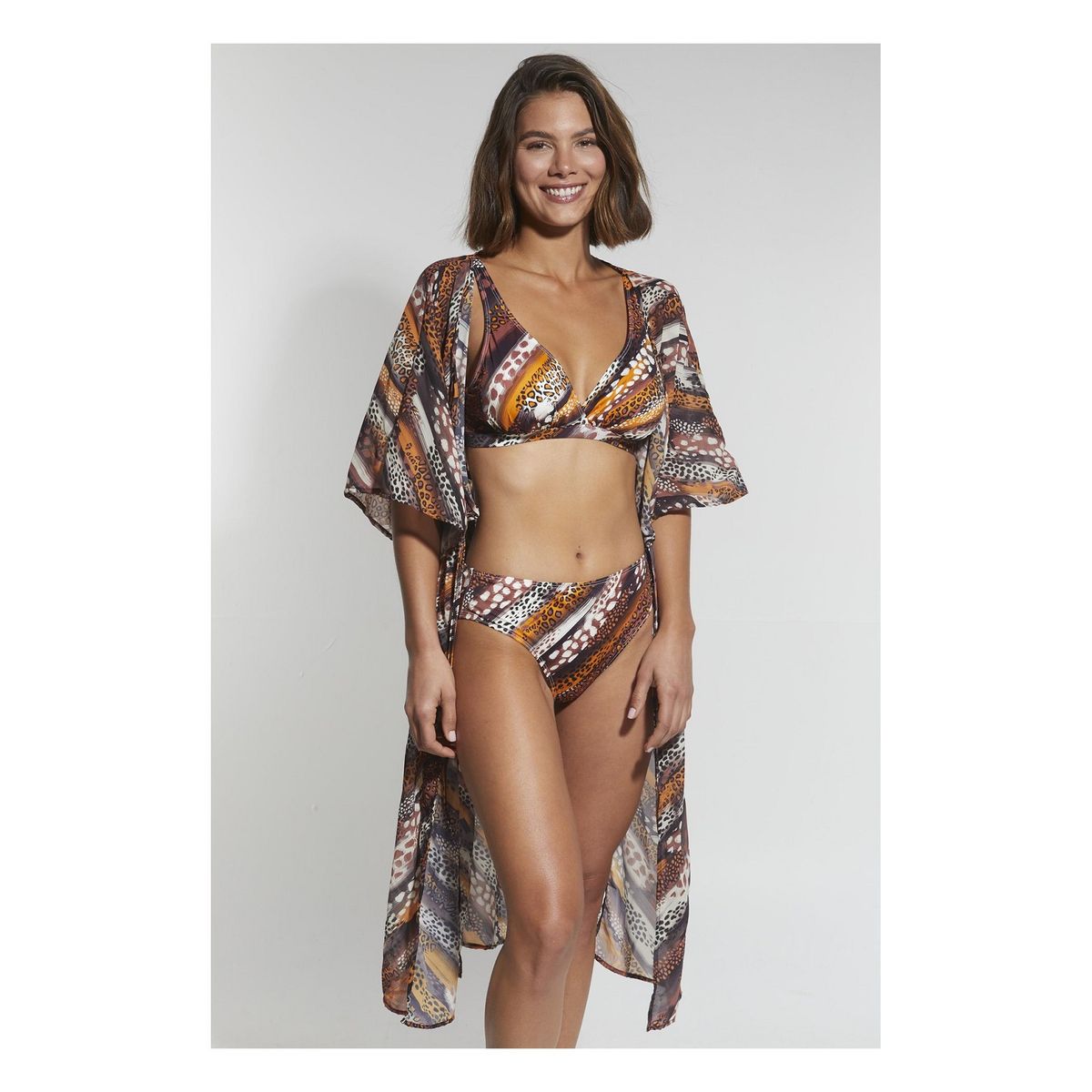 GLORIAHOON - Docor España Kimono camisola mujer diseño Africa 