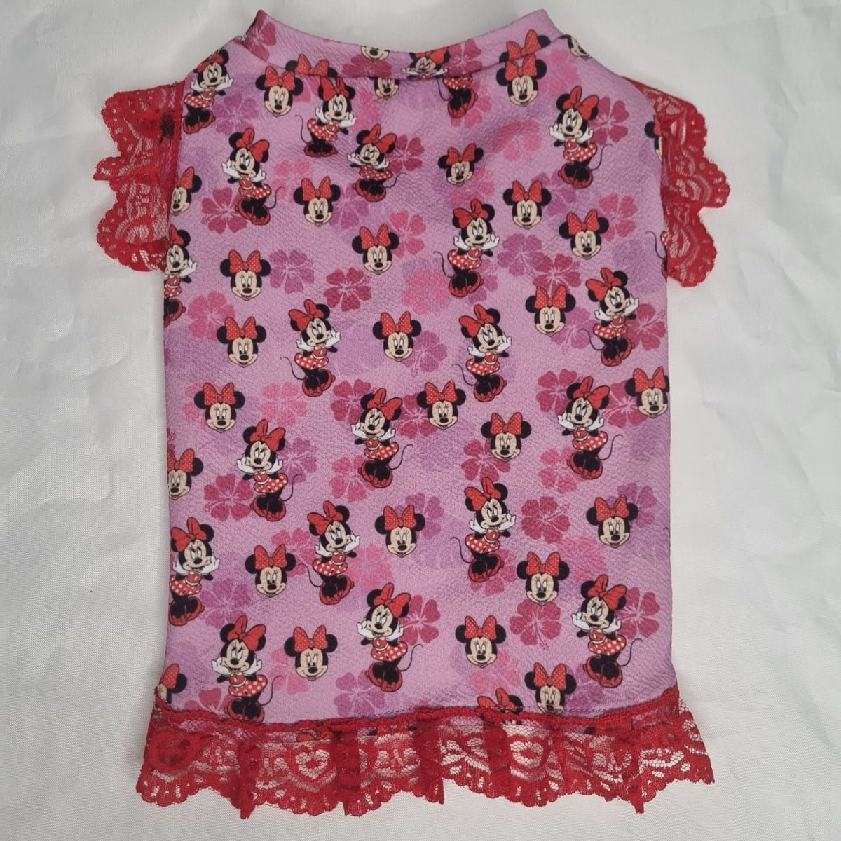 EL MUNDO DE EMMA - Polera mascota animada rosa talla XS corto