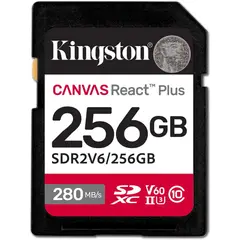 KINGSTON - Memoria Sd Canvas React Plus V60 256gb