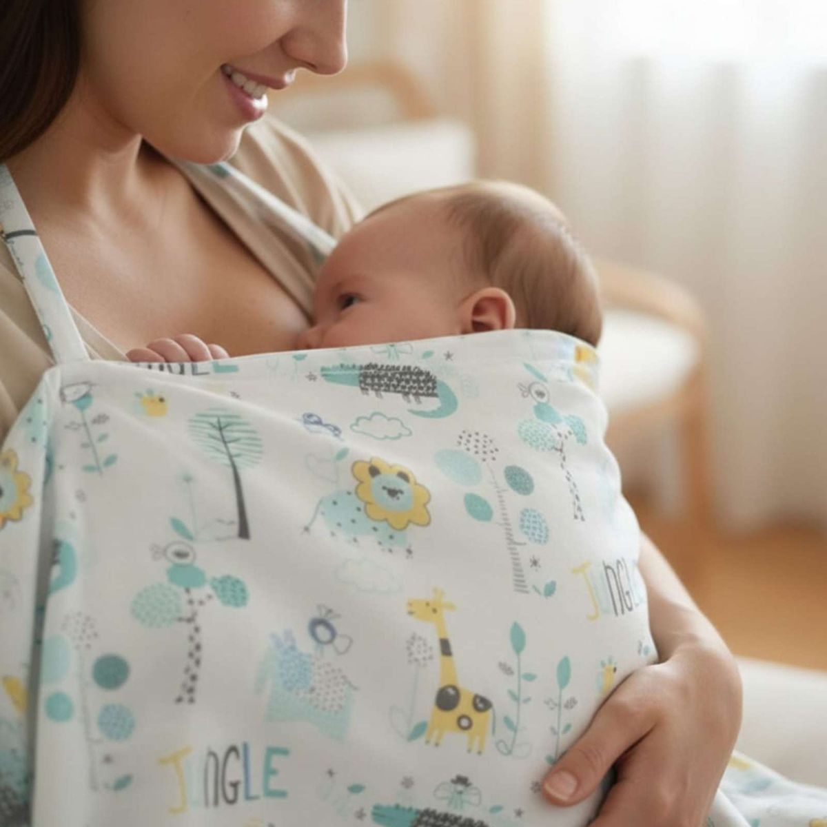 GENERICO - Manta De Lactancia Bebé Niños Multiusos