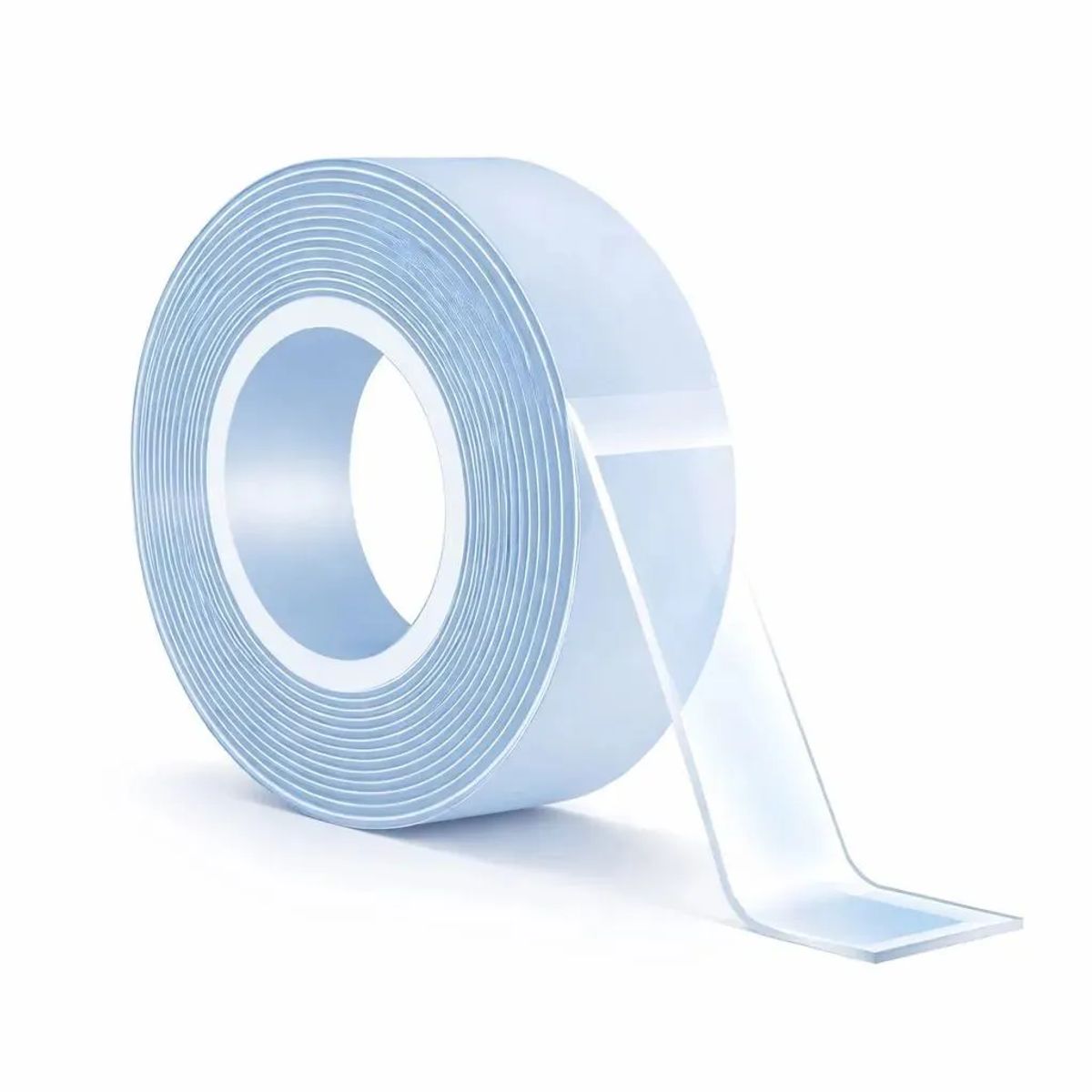 HOMESTAR - Cinta adhesiva reutilizable transparente
