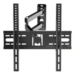 GENERICO - Soporte Tv Led Lcd Móvil Articulado 26-55 Soporta 25kg Negro