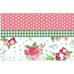 HOMESTAR - Mantel Individual Floral 4 Diseños Multipatrón 43x28 cm