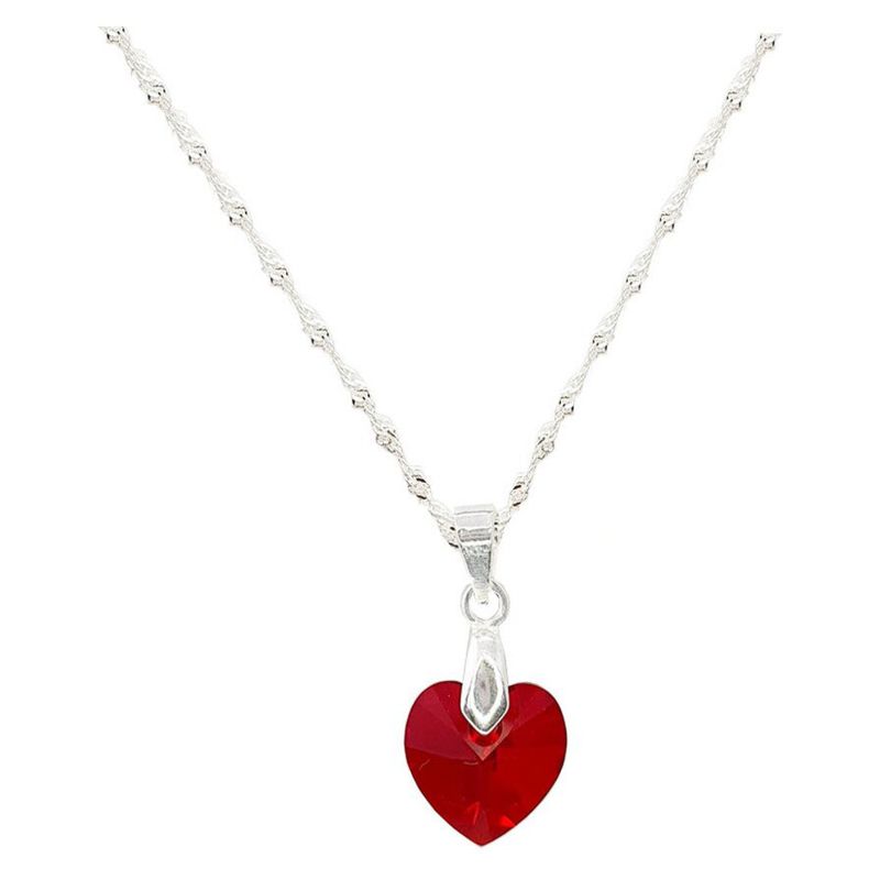 JOYAS MONTERO - Collar Romance Con Cristal Genuino Siam
