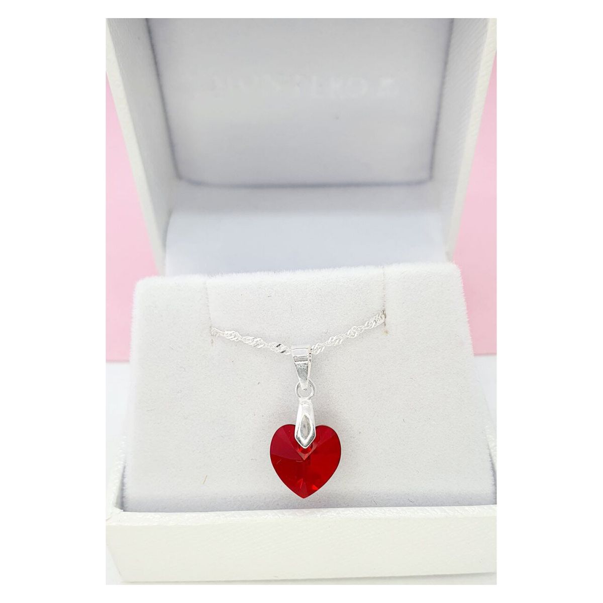 JOYAS MONTERO - Collar Romance Con Cristal Genuino Siam