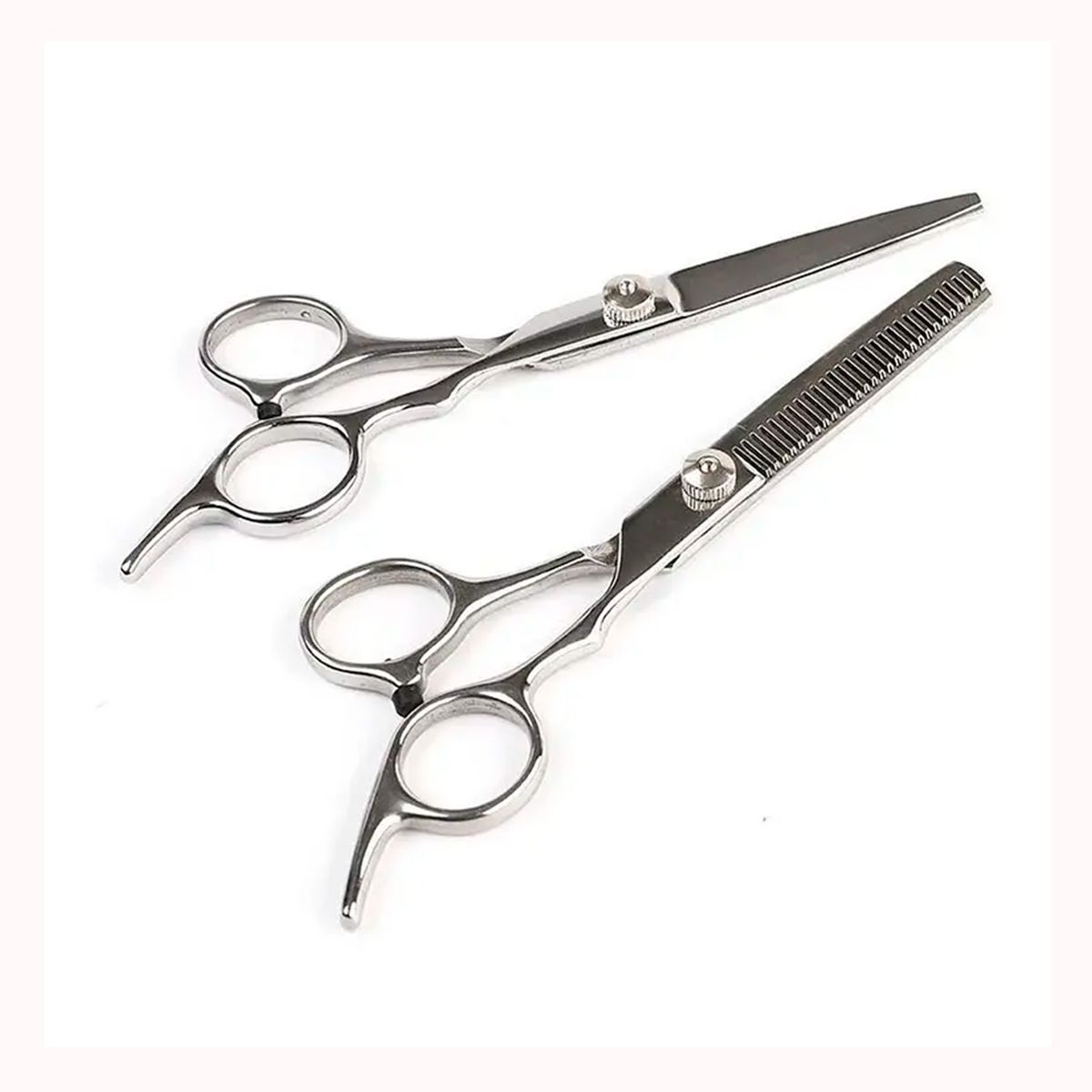 GENERICO - Set de tijeras para cabello esculpir entresacadora y cortadora