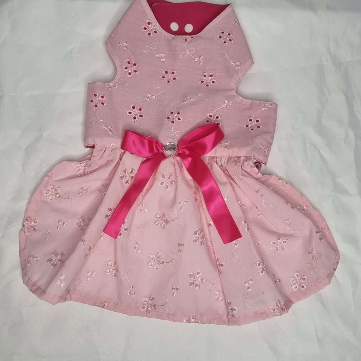 EL MUNDO DE EMMA - Vestido mascota ajustable rosa talla XL