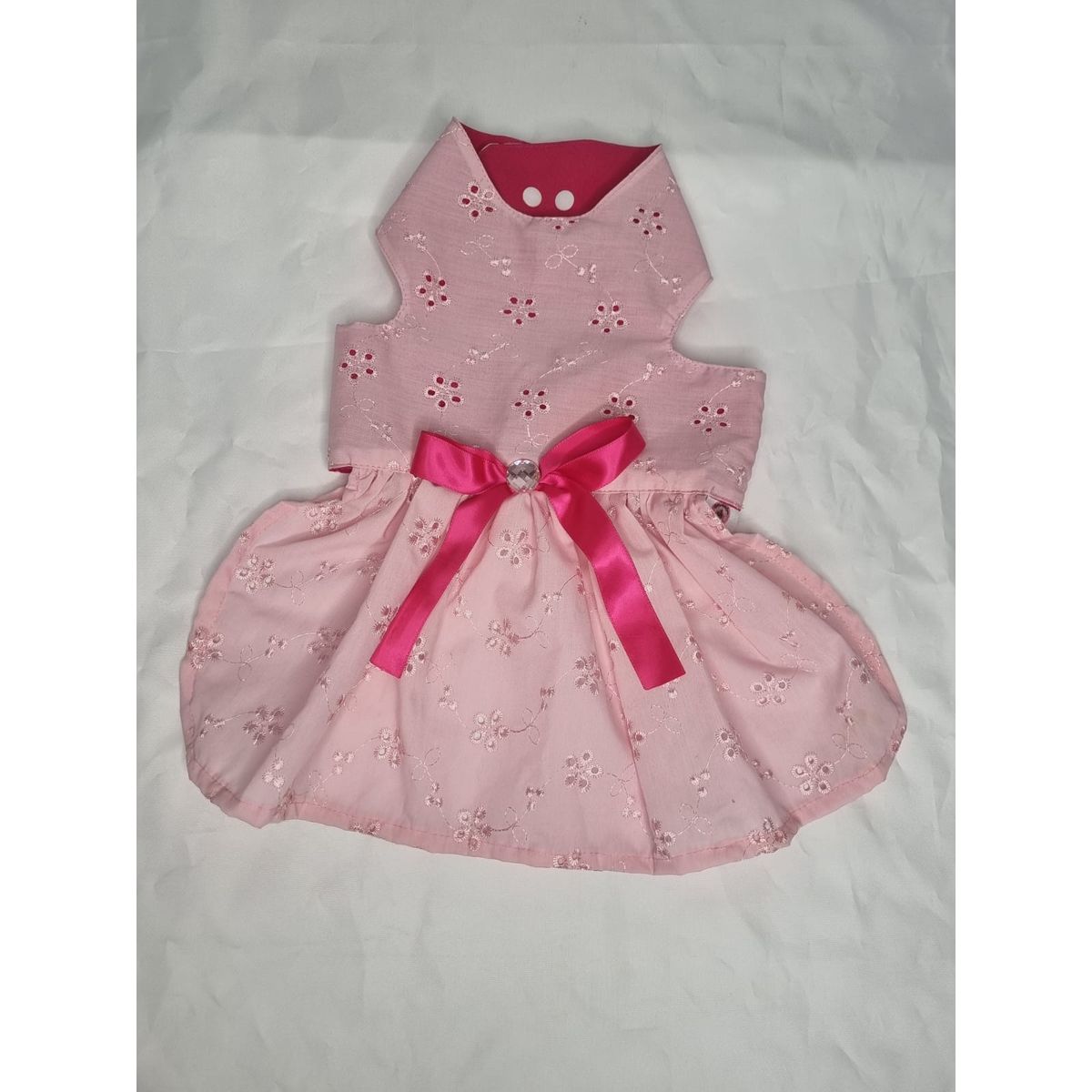EL MUNDO DE EMMA - Vestido mascota ajustable rosa talla XL