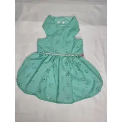 EL MUNDO DE EMMA - Vestido mascota ajustable menta talla XL