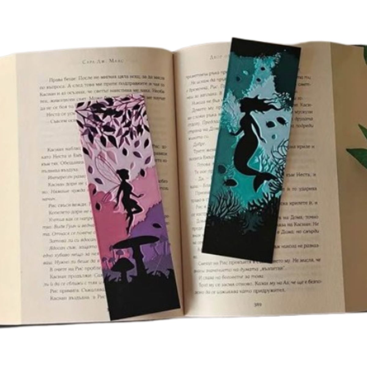 GENERICO - Marcapáginas - Hada y Sirena