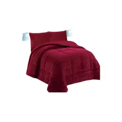 GENERICO - COBERTOR SHERPA 2 PLAZAS 230X250CM BURDEO B7