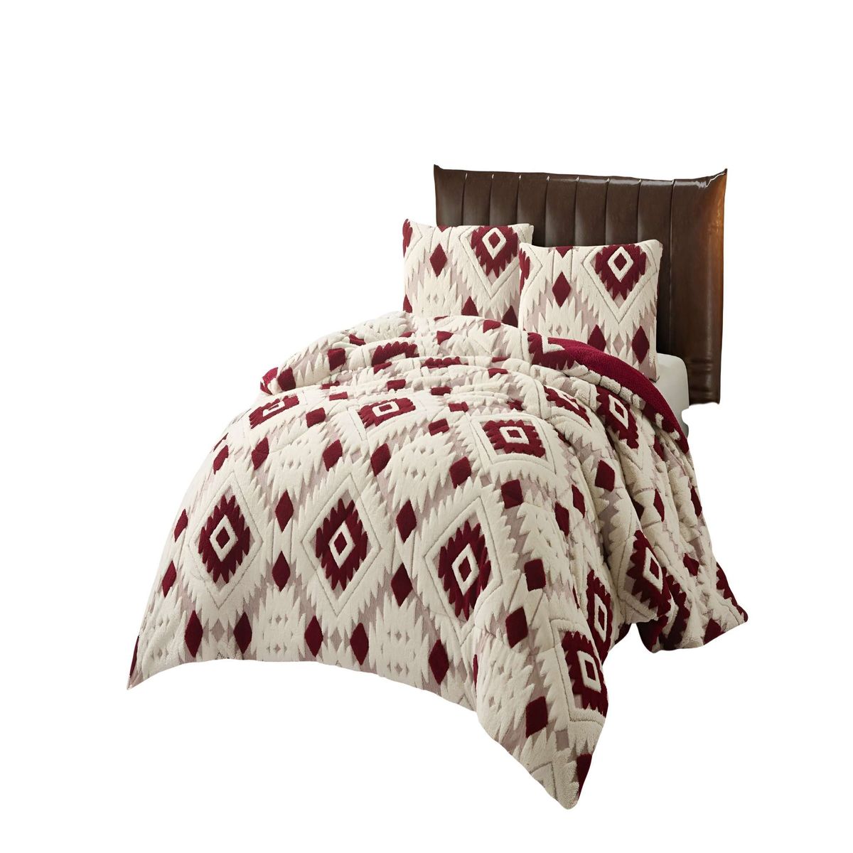 GENERICO - COBERTOR CON CHIPORRO DE JACQUERD CUTTING KING 250X270CM BLANCO B3