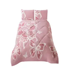 GENERICO - COBERTOR CON CHIPORRO DE JACQUERD CUTTING KING 250X270CM ROSA B8