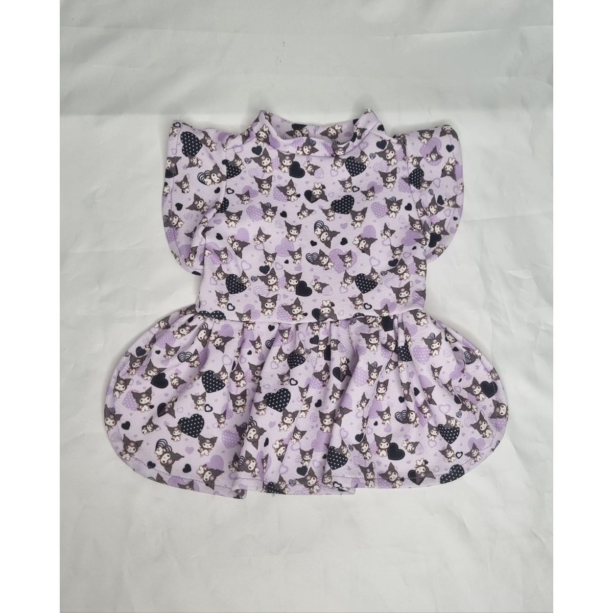 EL MUNDO DE EMMA - Vestido mascota animado lila negro talla XL