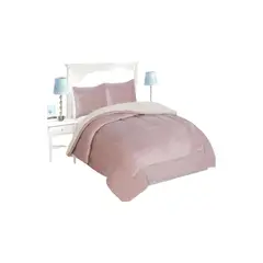GENERICO - COBERTOR SHERPA KING 250X270CM ROSA B7