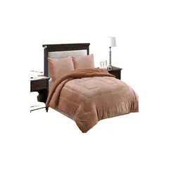 GENERICO - COBERTOR SHERPA KING 250X270CM CAFE B10