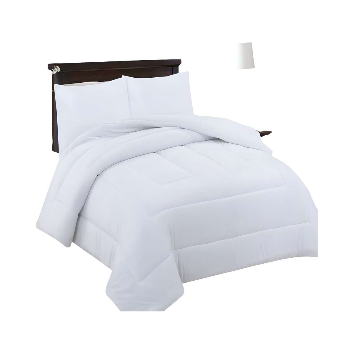 GENERICO - COBERTOR SHERPA KING 250X270CM BLANCO B11