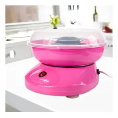 MOVI - ​MÁQUINA DE ALGODÓN DE AZÚCAR ELÉCTRICA PORTÁTIL ROSADA