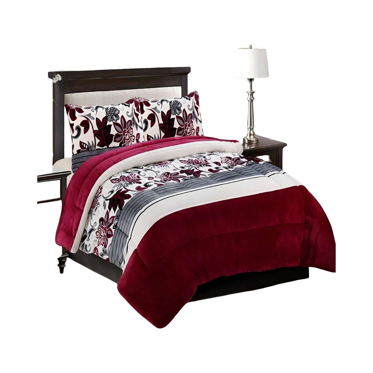 GENERICO - COBERTOR CON CHIPORRO 2 PLAZAS 230X250CM COLOR MULTICOLOR B22