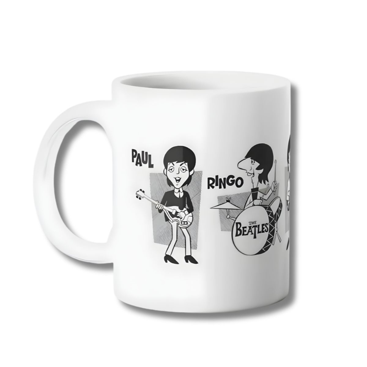 GENERICO - Tazon The Beatles Cartoon Edition 325ml