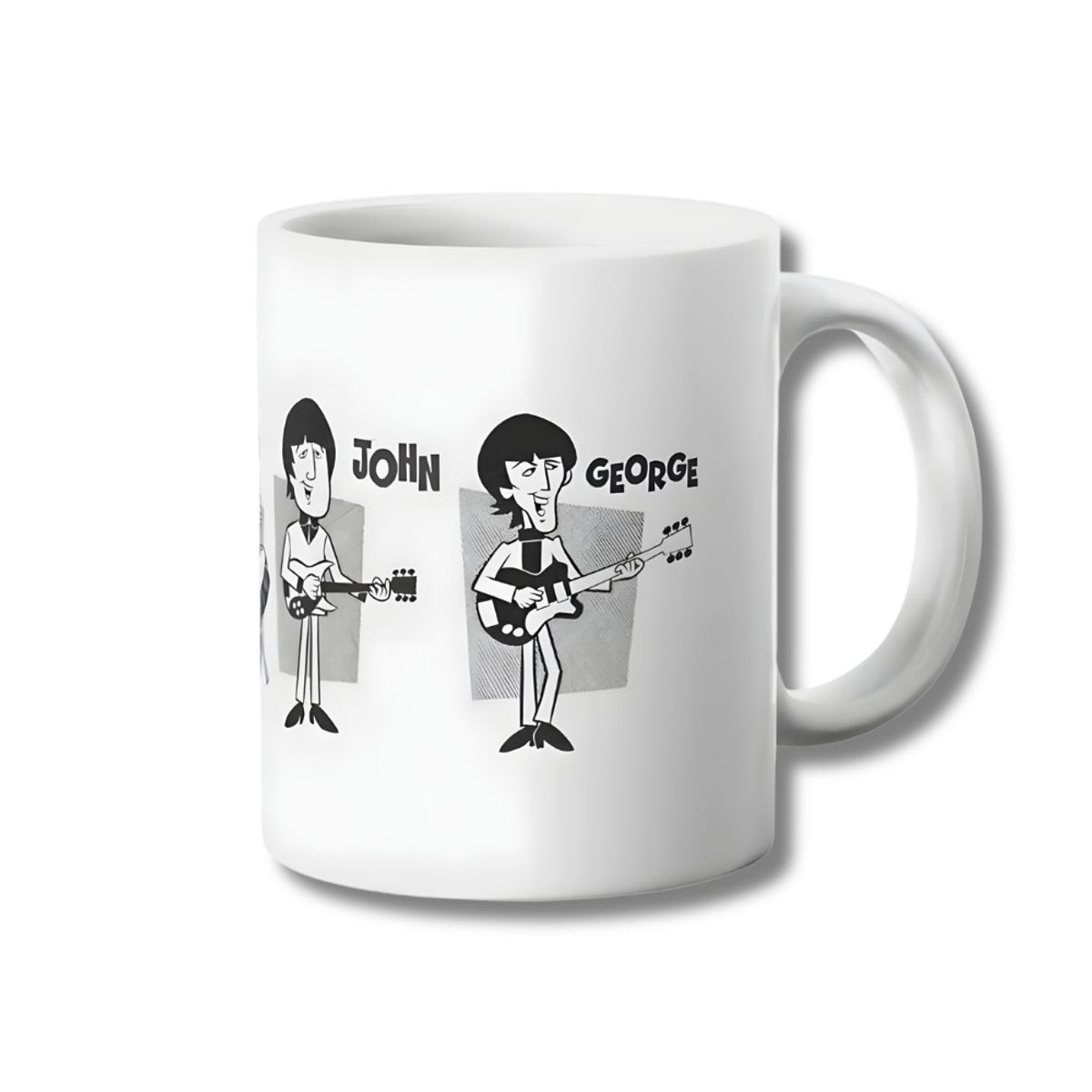 GENERICO - Tazon The Beatles Cartoon Edition 325ml