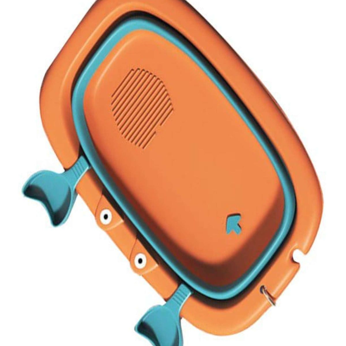 GENERICO - TINA BAÑERA PLEGABLE CANGREJO BEBE NARANJA