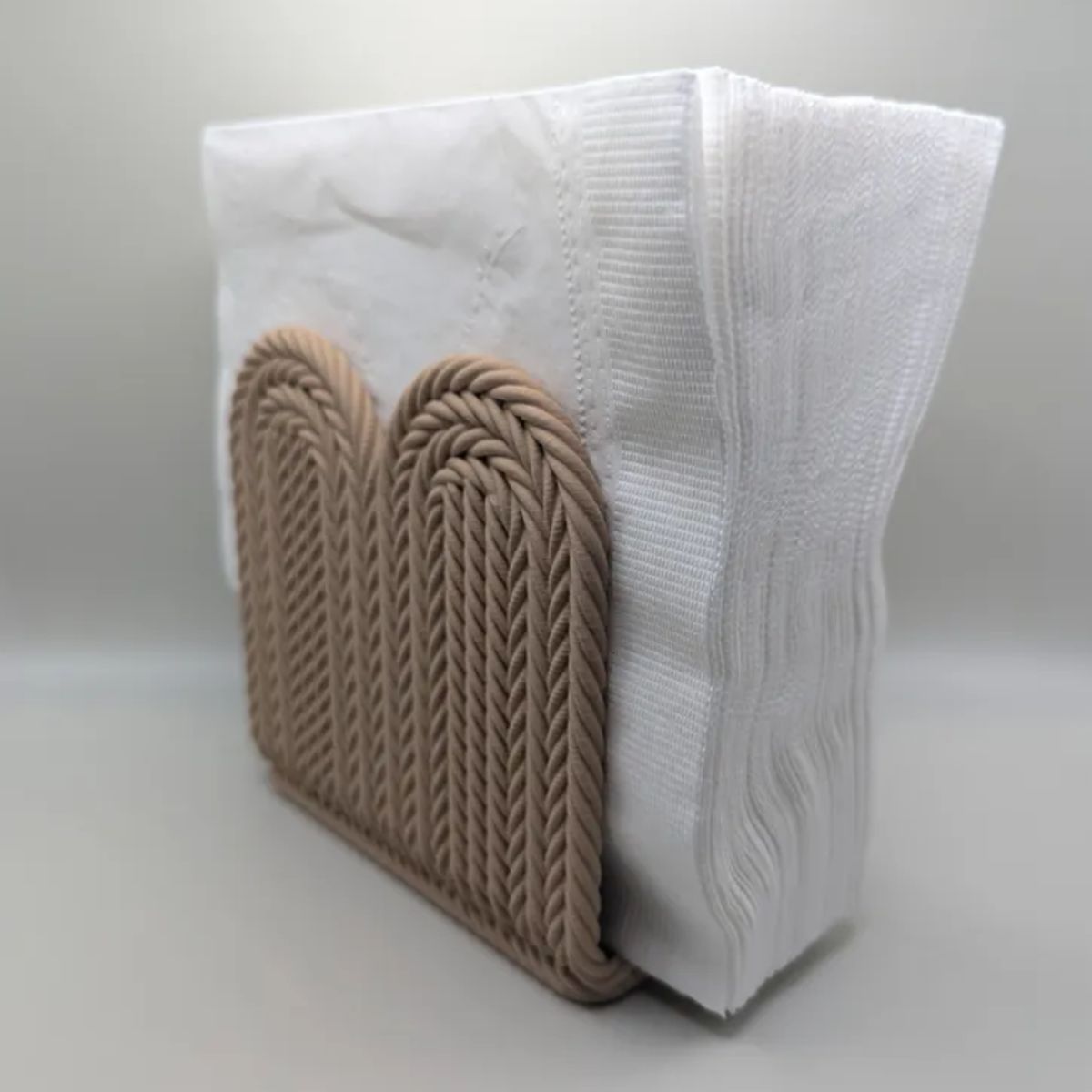 GENERICO - Porta servilletas estilo cuerda vertical