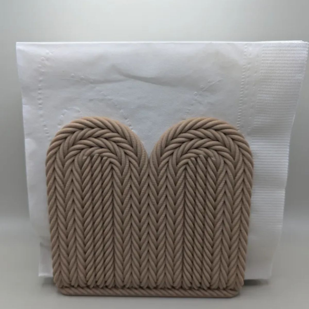 GENERICO - Porta servilletas estilo cuerda vertical
